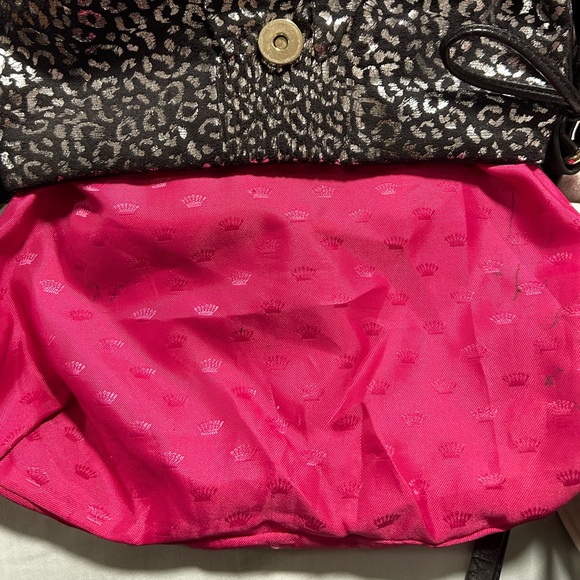 3/$25 Juicy Couture animal print leather cross body bag - non authentic - Picture 3 of 7